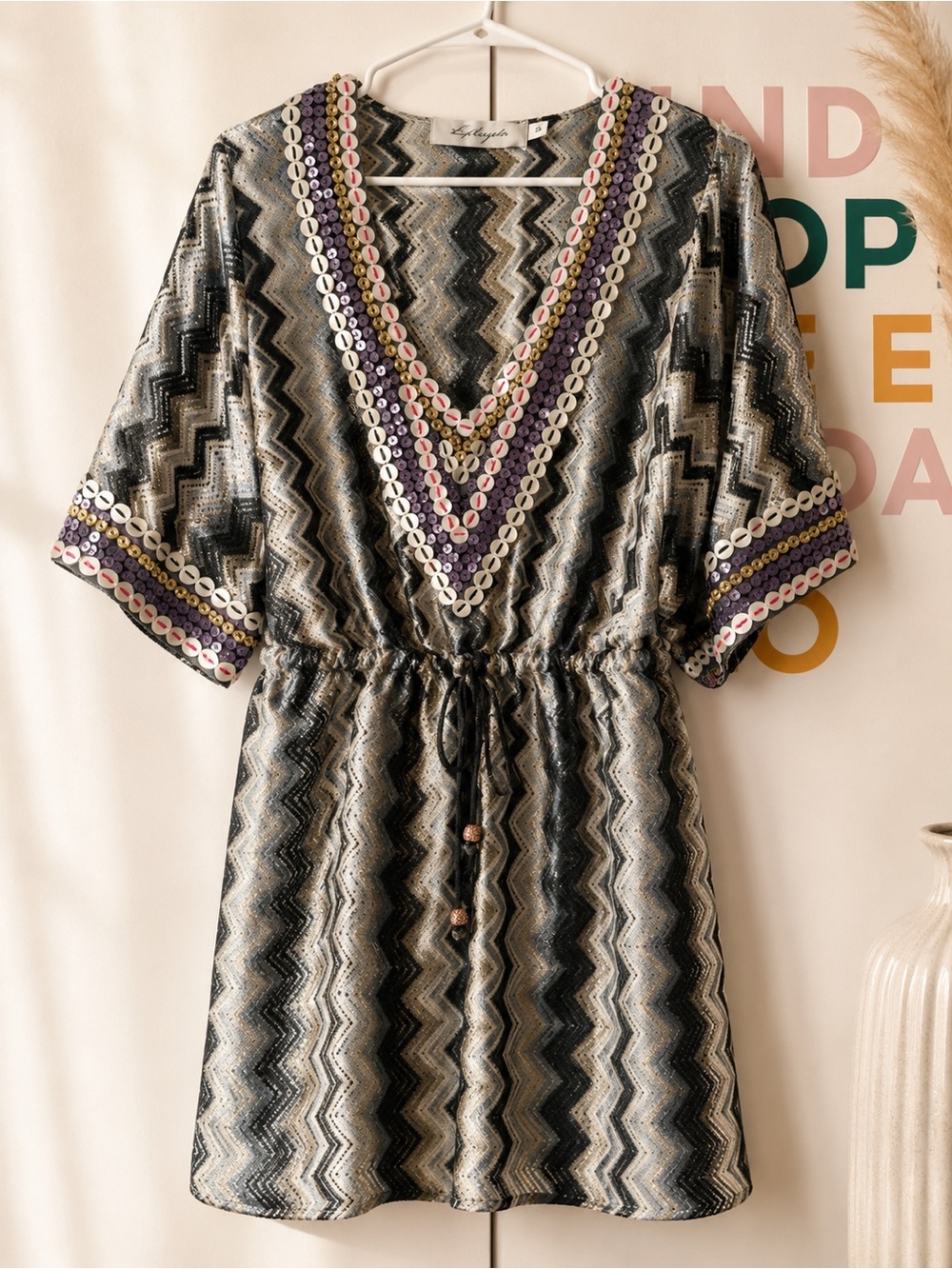Thyla Los Angeles Coverup with Cinch Waist